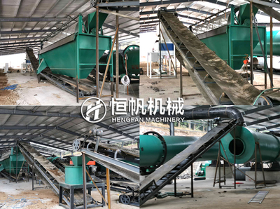 年產10-20萬整套有機肥生產線制料流程與設備配置預算